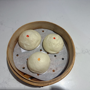 Steamed Custard Bun (3PCS)