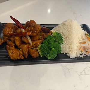 S4 GENRAL TAO’S CHICKEN ON RICE / 左宗鸡饭