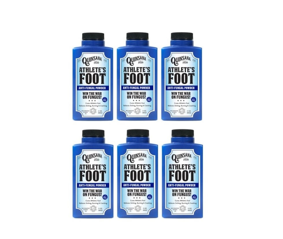 Thumbnail: Quinsana Athletes Foot Anti-Fungal Powder 3 Ounce