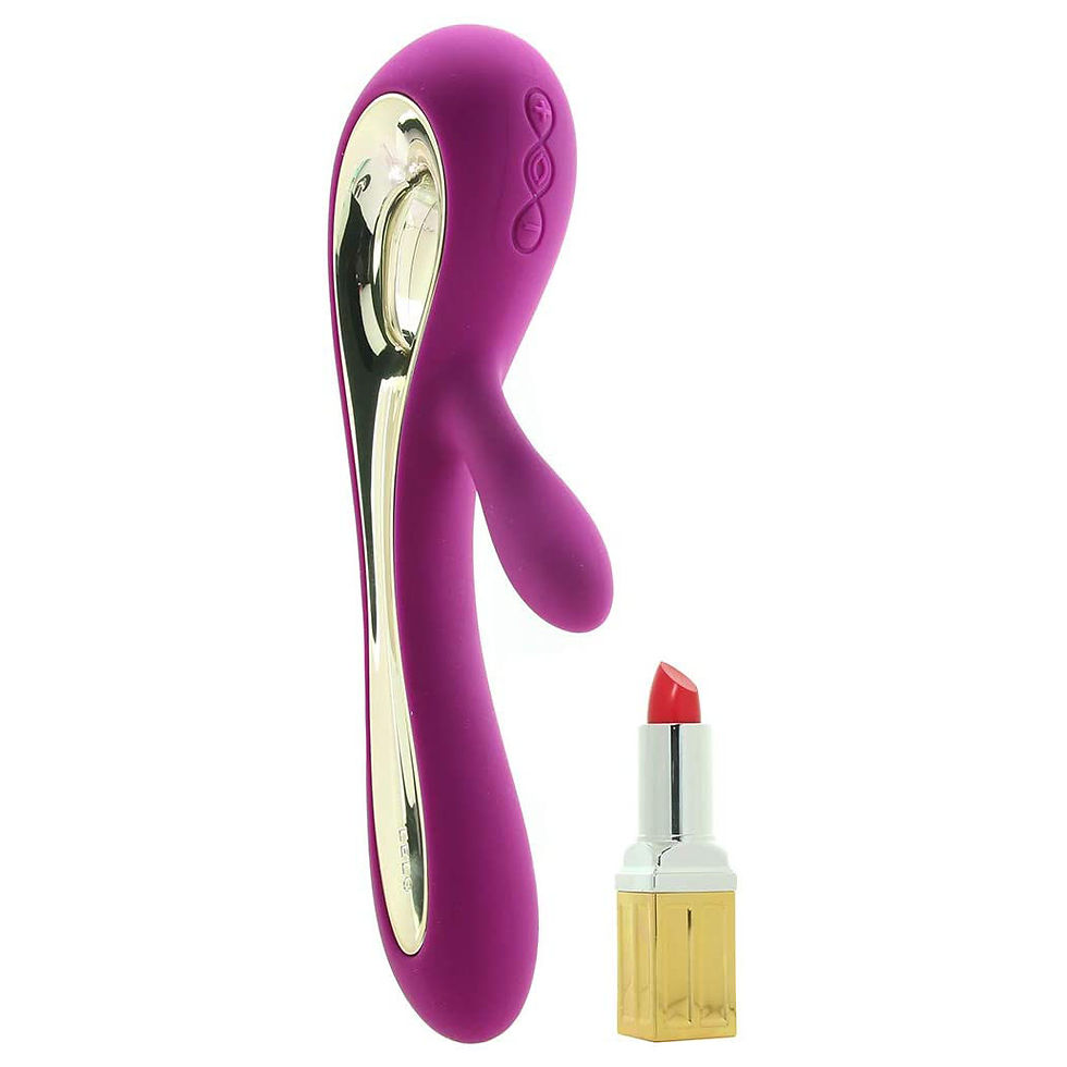 Thumbnail: Lelo Soraya 2 Dual Rabbit Vibrator Deep Rose