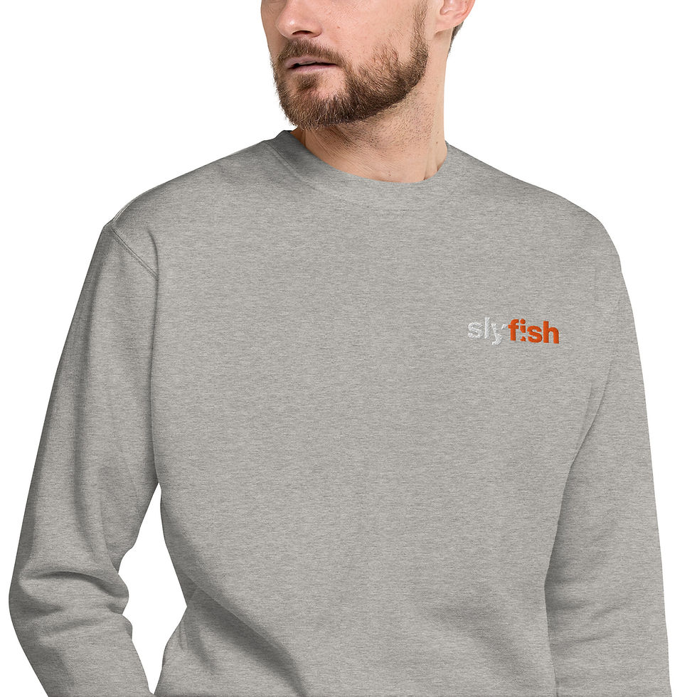 Thumbnail: Slyfish Unisex Premium Classic Angler Sweatshirt