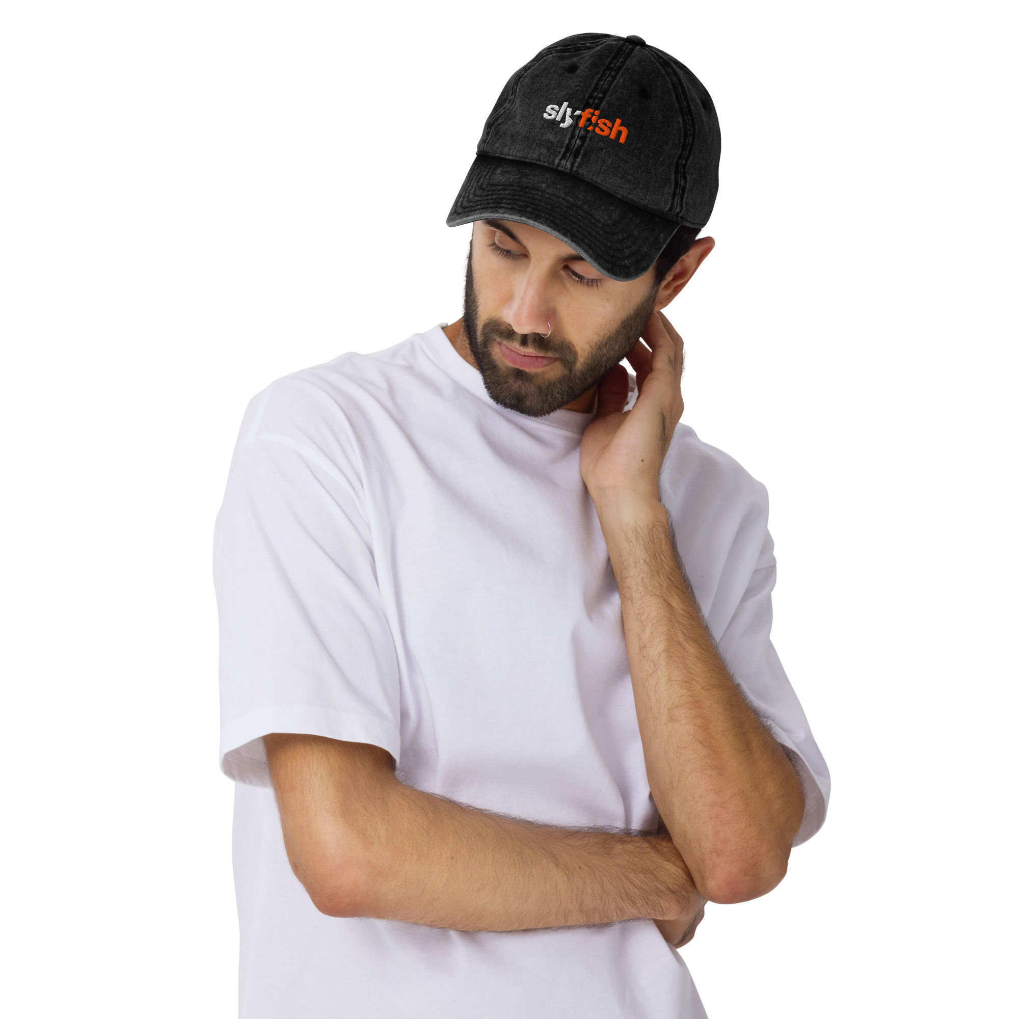 Premium Embroidered Vintage Cotton Twill Cap