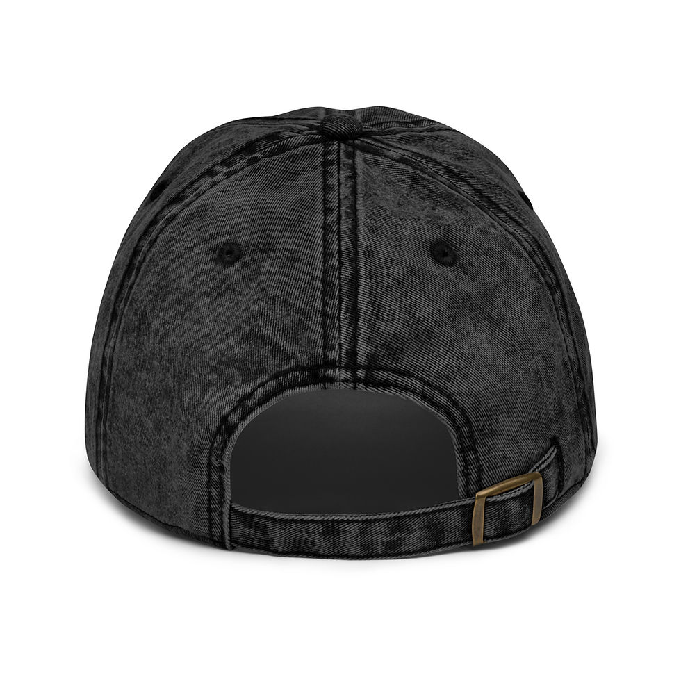 Thumbnail: Premium Embroidered Vintage Cotton Twill Cap