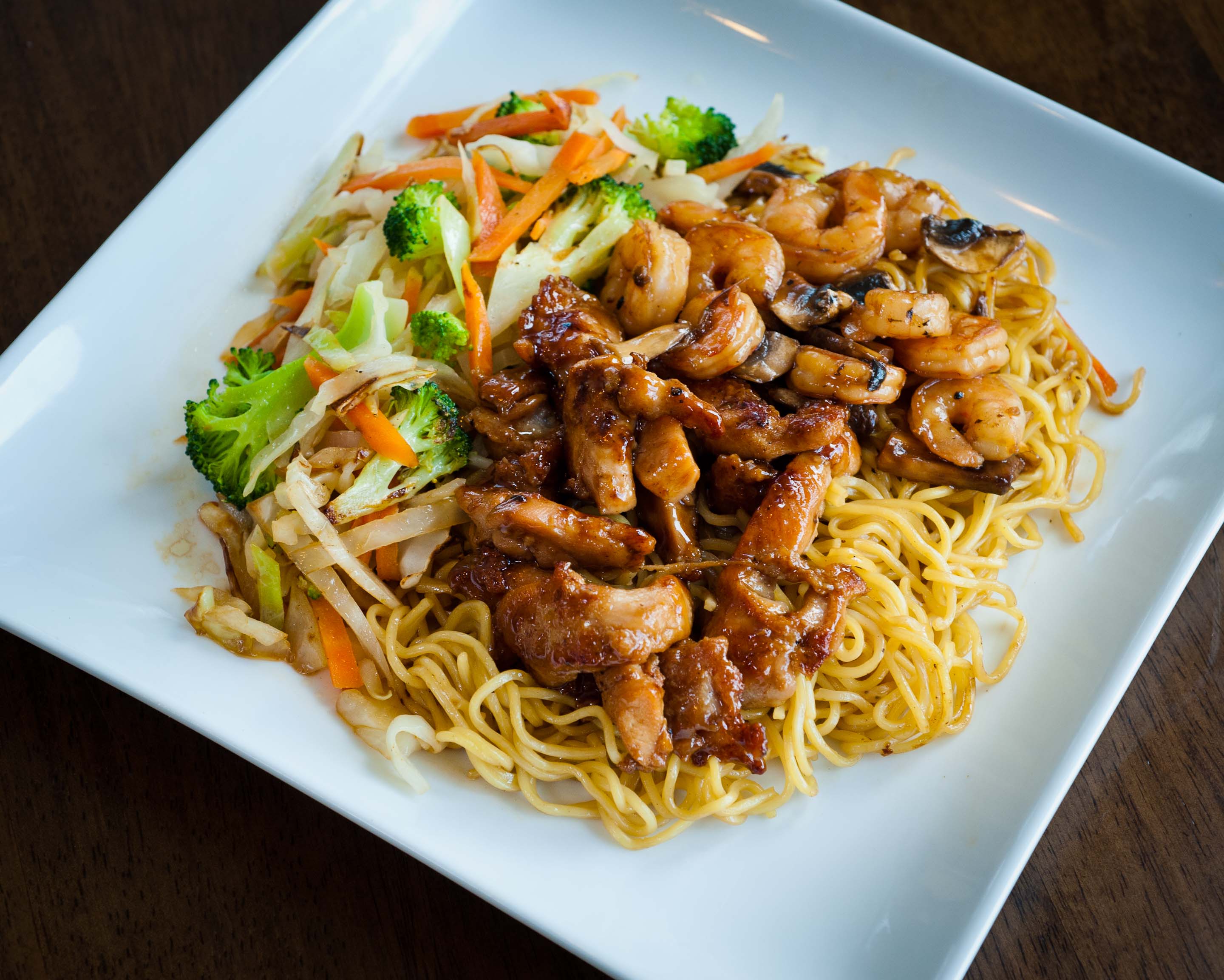 Arranged Food and Objects