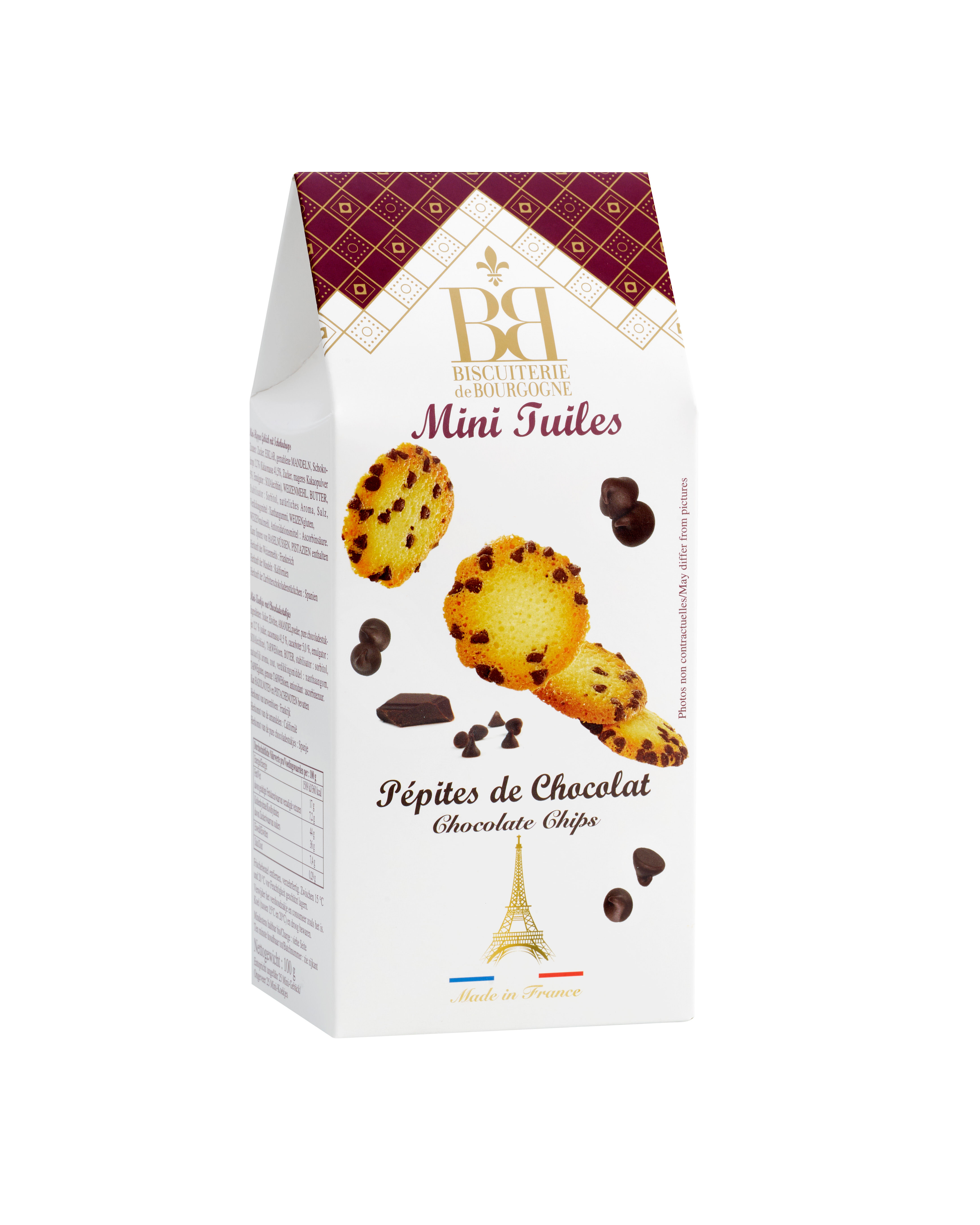 Chocolat chip biscuits