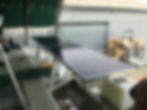 PV sur portique arrière