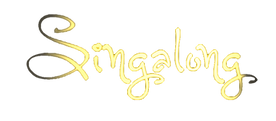 Logo SINGALONG (gold transparent).png