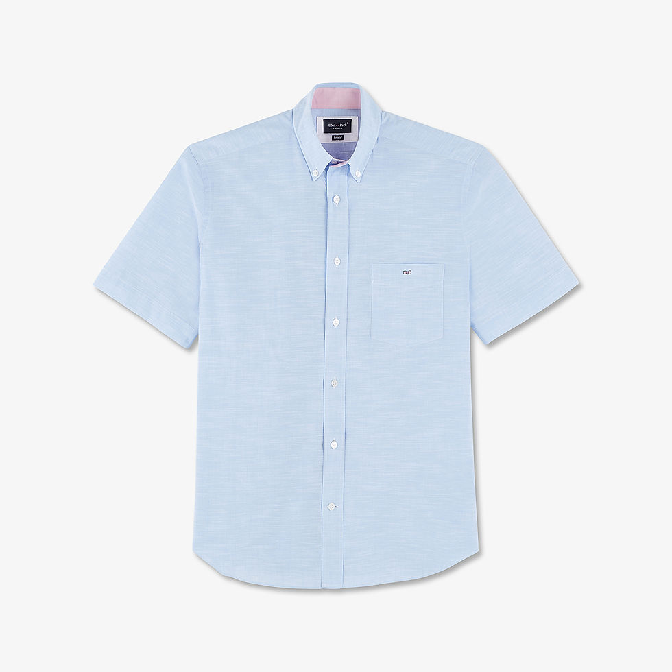 Miniature : EDEN PARK : Chemisette bleu ciel en coton léger