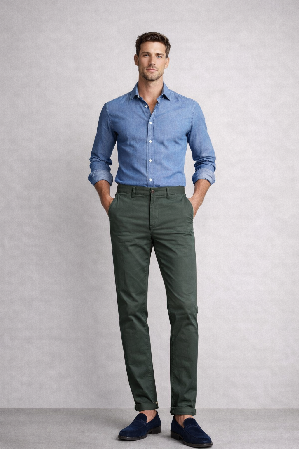 MENSCH | LCDN : Chino vert