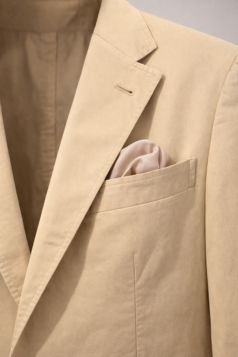 Miniature : MENSCH : veste beige en coton