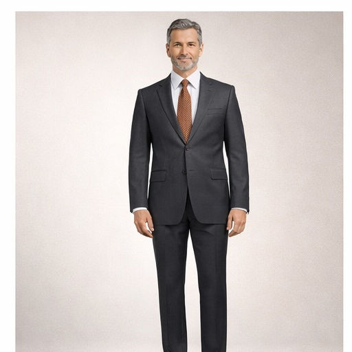 MENSCH : Costume anthracite