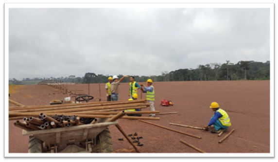 Proyecto de Construcción Edificio del Centro de Prevención de Incendios en la Ciudad de Oyala.