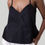 Thumbnail: V-neck Lace Camisole in Black