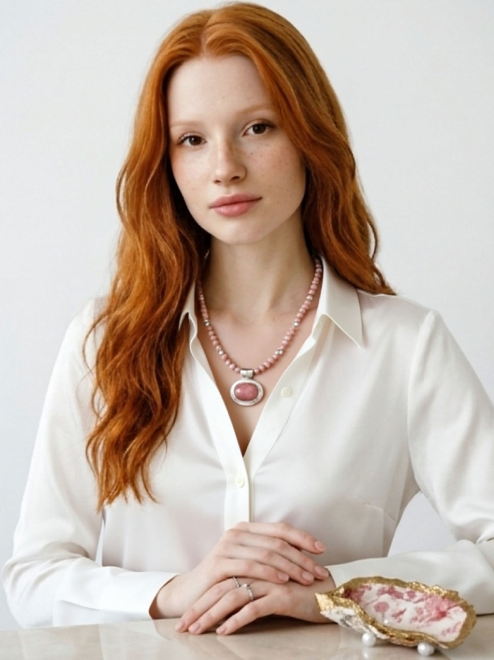 Thumbnail: Maison de Bijoux – Tickled Pink Parure Set