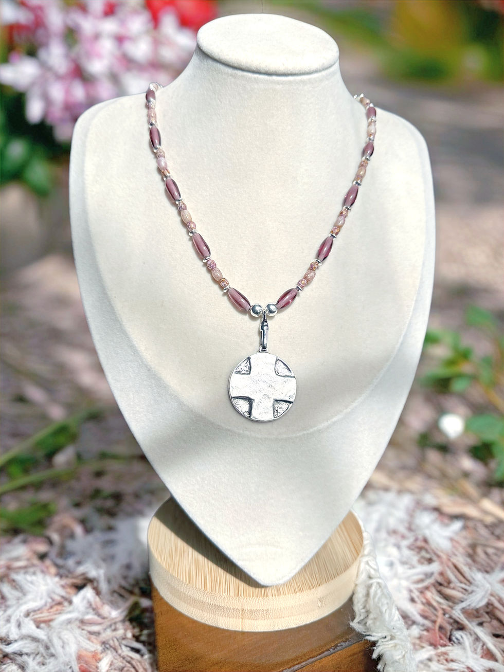 Collier Prière du Cœur - The Lord's Prayer  (The Prayer of the Heart Necklace)