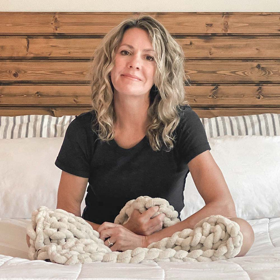 Thumbnail: INFINITE CHUNKY KNIT BLANKET | MINKY | CUDDLE - SA