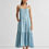 Thumbnail: Flowy Maxi Dress in Blue Denim