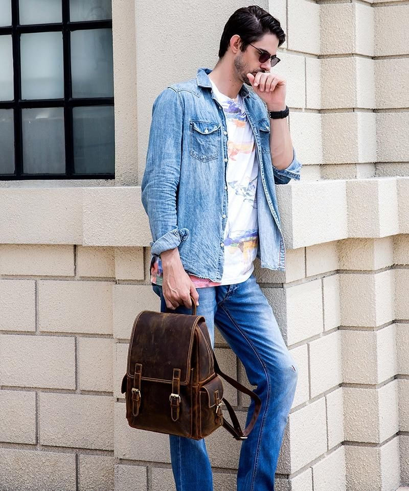 Thumbnail: The Freja Backpack | Handcrafted Leather Backpack