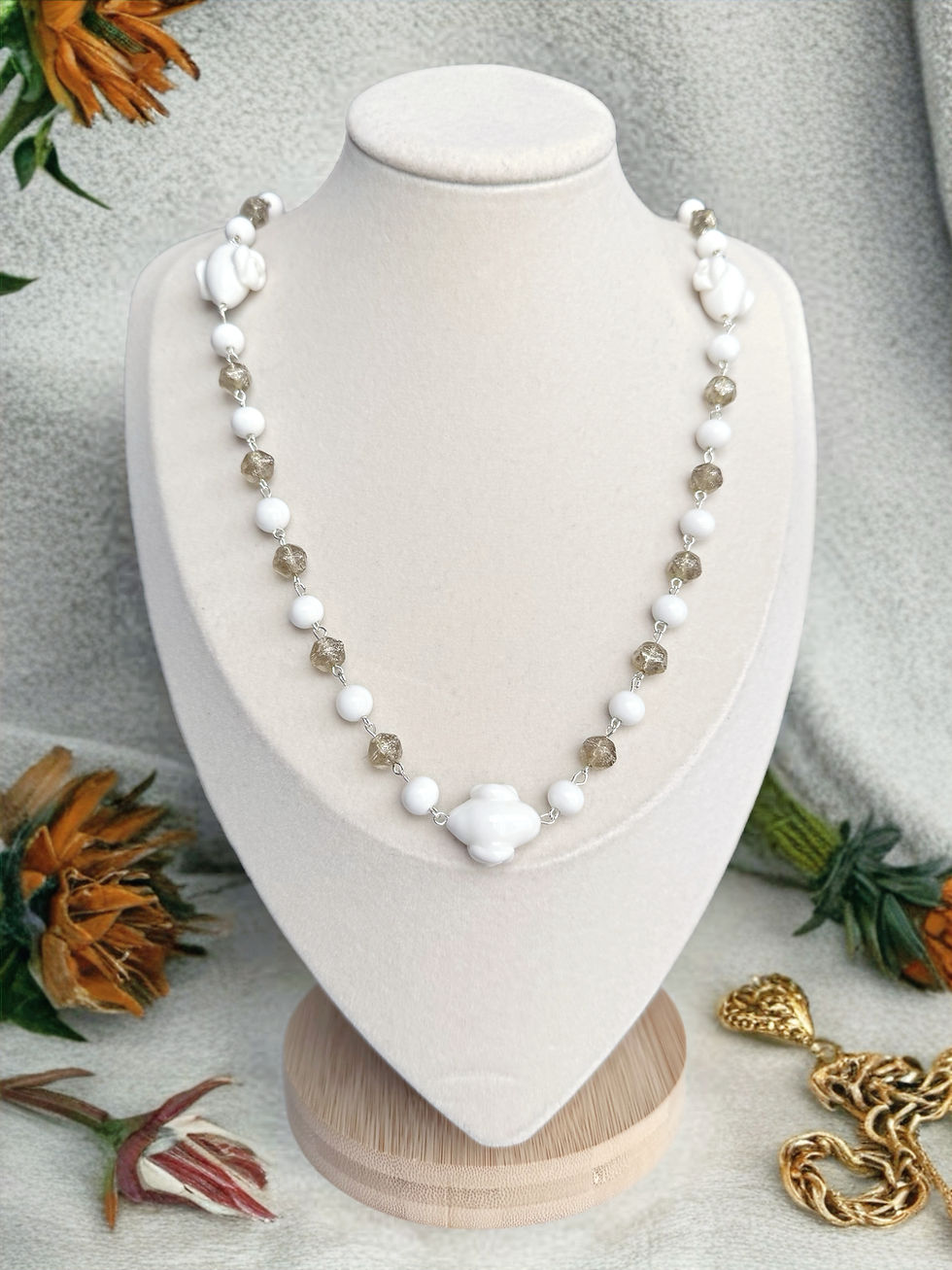 Quarry Atelier – Héritage Rosette Necklace