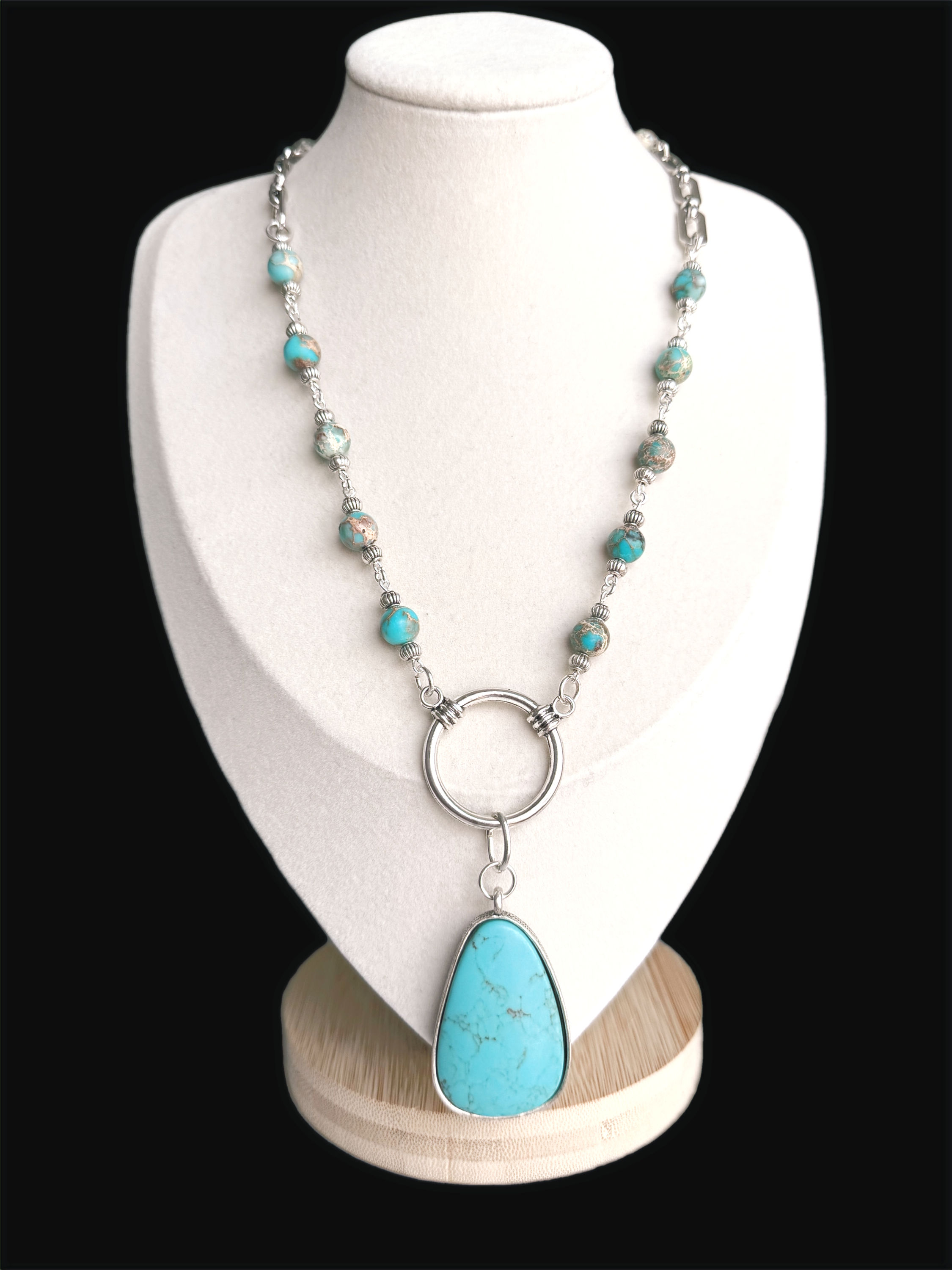 Quarry Atelier: Turquoise Passage Necklace