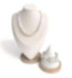 Quarry Atelier – Lumière Perlée Set - Necklace + Triple Strand Bracelet