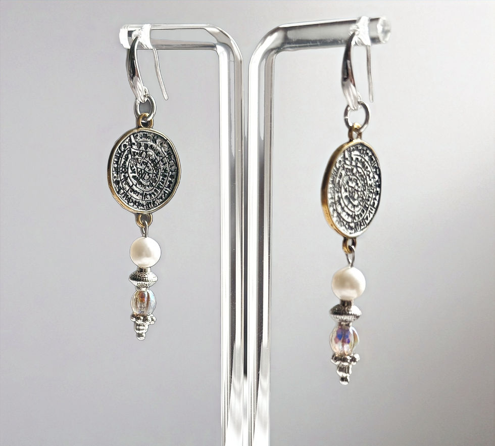 Maison de Bijoux – Éclat Monnaie Earrings