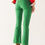 Thumbnail: High Waist Flare Jean in Green