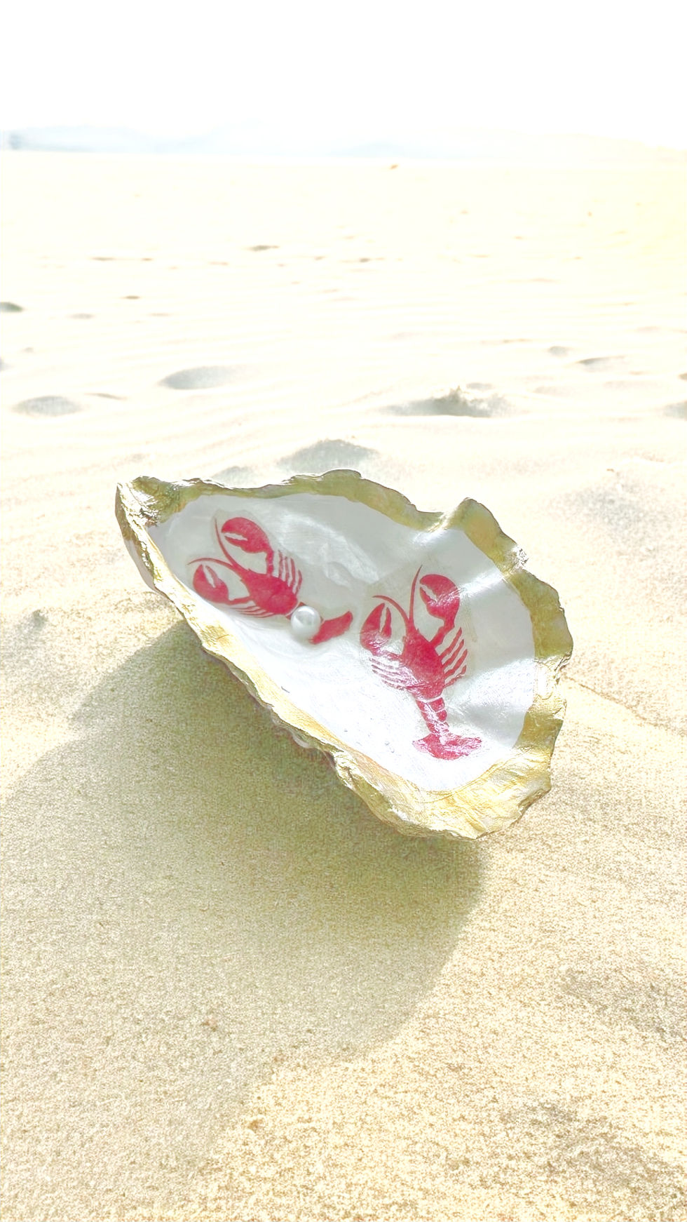 Twin Tails – Oyster Shell Ring Dish