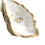 Thumbnail: Reine Abeille Oyster Shell Ring Dish with Honeybee Design & Faux Pearl