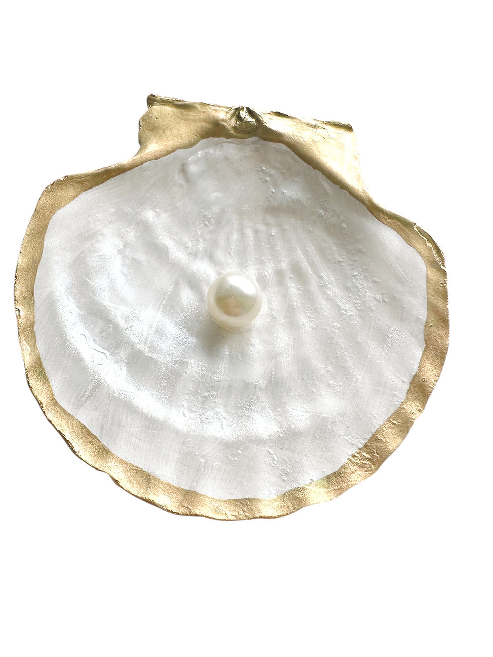 Clam Pearl Ring Dish - Oyster & Vine