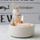 Thumbnail: White Nordic Style Ceramic Candle Holder - 1pc Charming Easter Bunny Figurine