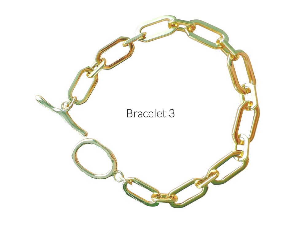 Thumbnail: Quarry Atelier - Tiger Eye & Gold Bracelet Trio