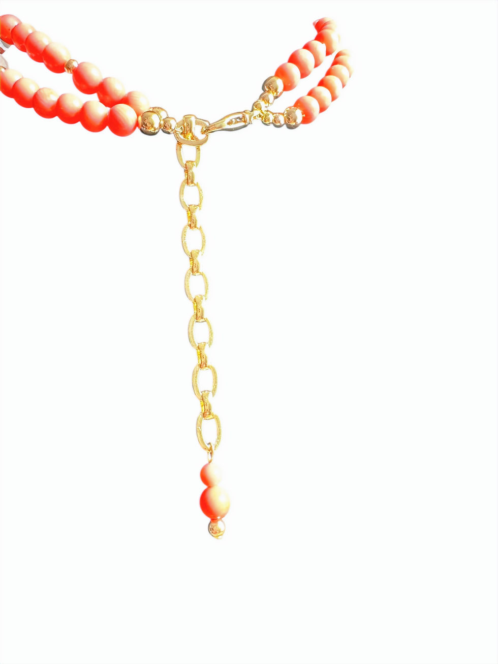 Thumbnail: Lele Kai - Vintage Pink Coral Necklace & Earrings Set - Moku Collection