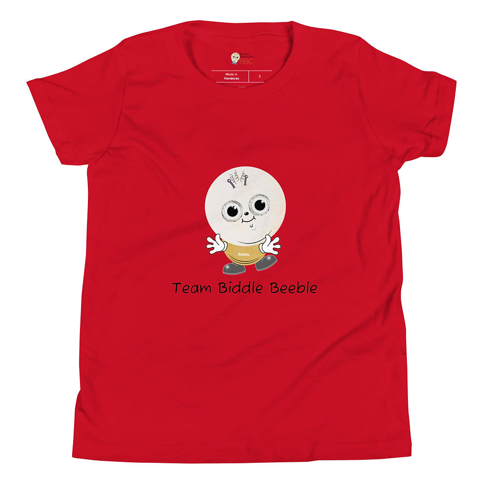 Thumbnail: Team Biddle Beeble – 100% Cotton Youth Short Sleeve T-Shirt