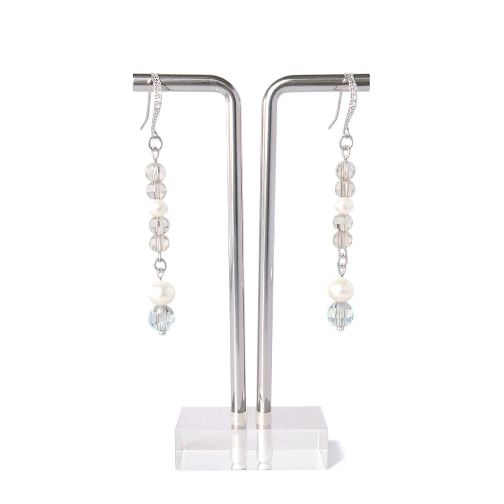 Thumbnail: Maison de Bijoux: Perle Champagne Earrings