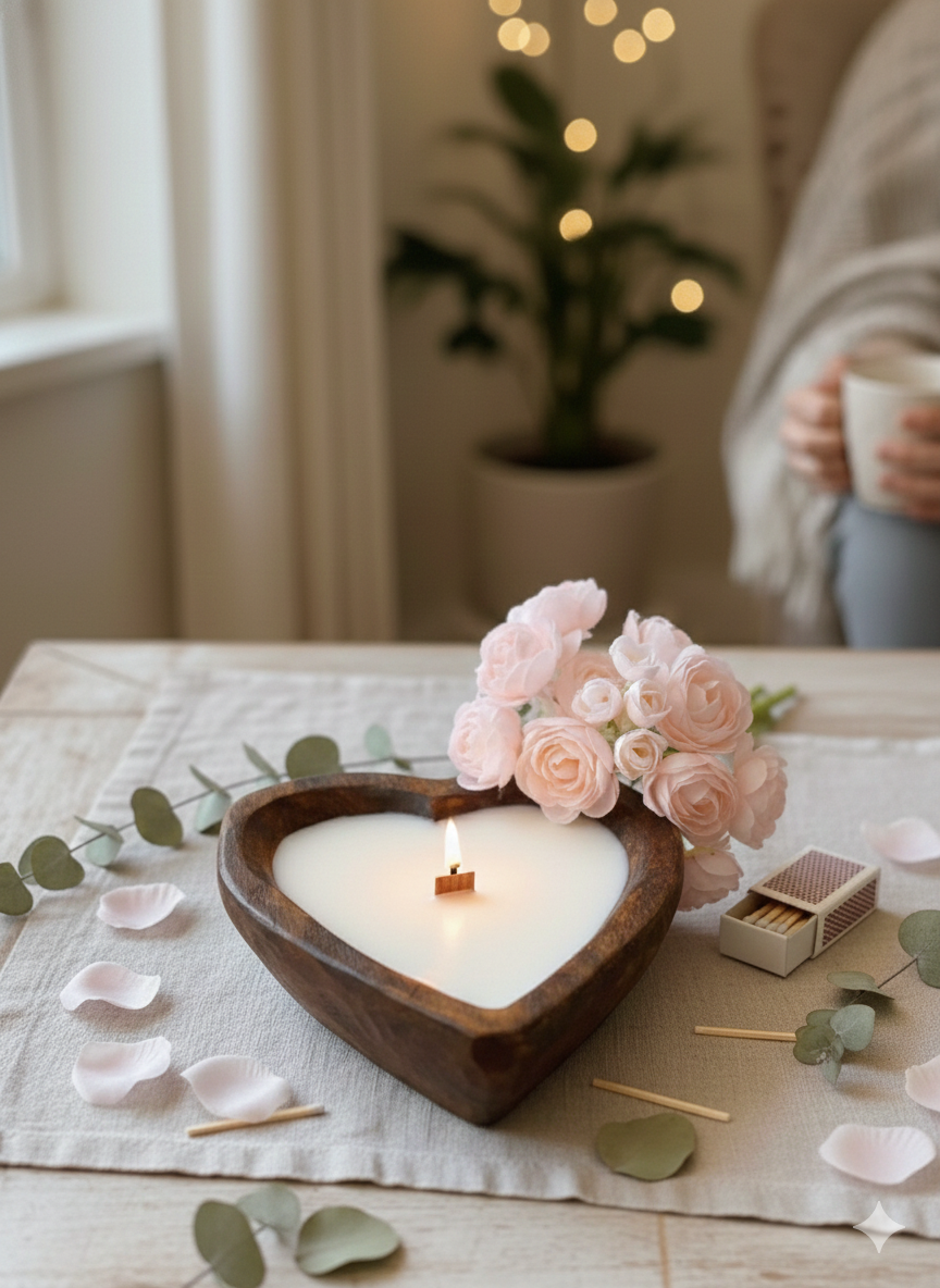 Thumbnail: Endless Love Heart Candle