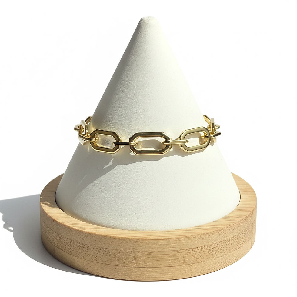 Thumbnail: Maison de Bijoux by Quarry - L’Or Moderne Gold Chunky Chain Bracelet