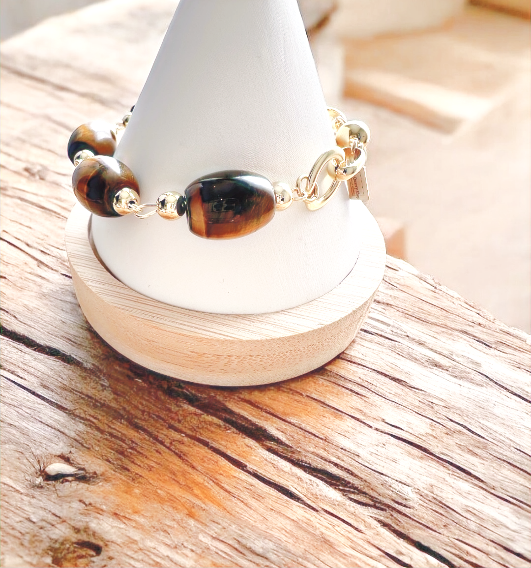 Talisman – Tiger’s Eye & Gold-Filled Bracelet