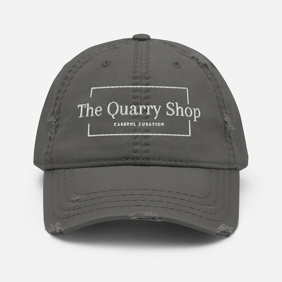 Thumbnail: The Quarry Shop Distressed Baseball Hat