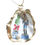 Thumbnail: Nutcracker Noël Ornament  Handcrafted Oyster Shell Ornament with Tin Soldier, Topiary, and Freshwater Pearls