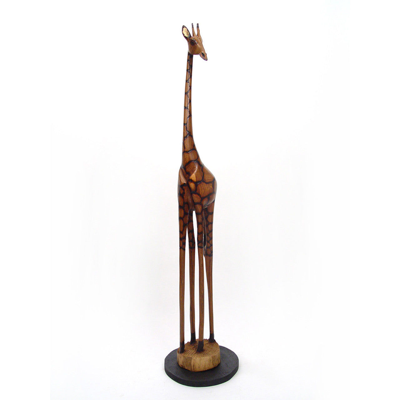 24" Olivewood Giraffe