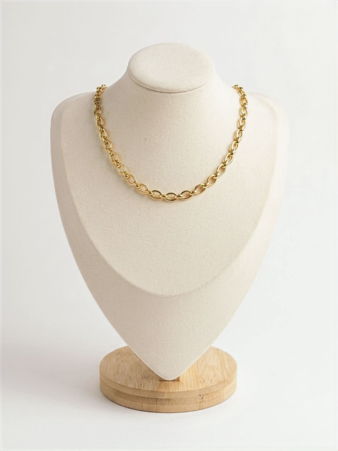Chaîne Élégante Necklace - 24k gold-filled chain