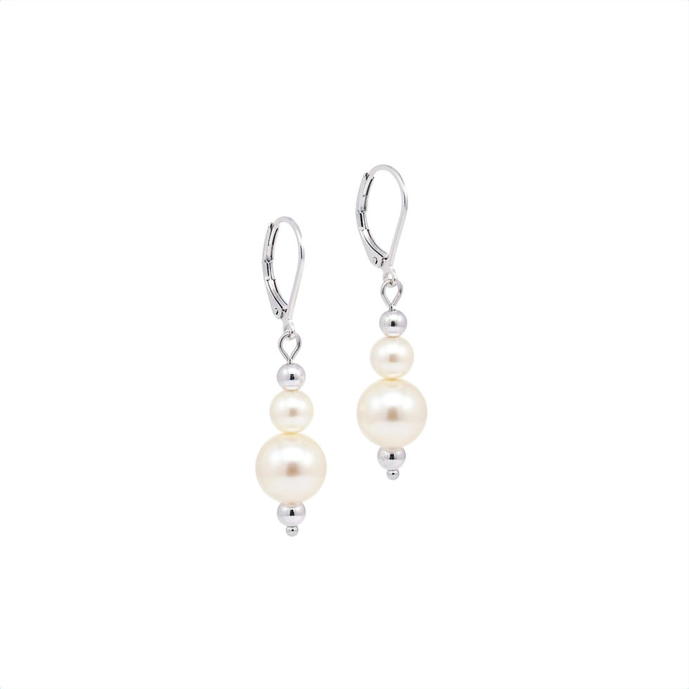 Quarry Atelier – Lumière Perlée Earrings