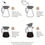 Thumbnail: Pour Over Coffee Maker Set - 34 oz Large Borosilicate Glass Carafe Thickened Ru