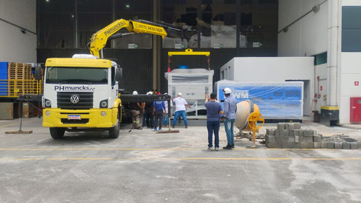 Munck com Balancim: Como Essa Solução Otimiza a Movimentação de Cargas