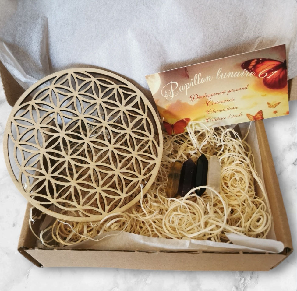 Coffret cadeau "pierres naturelles"