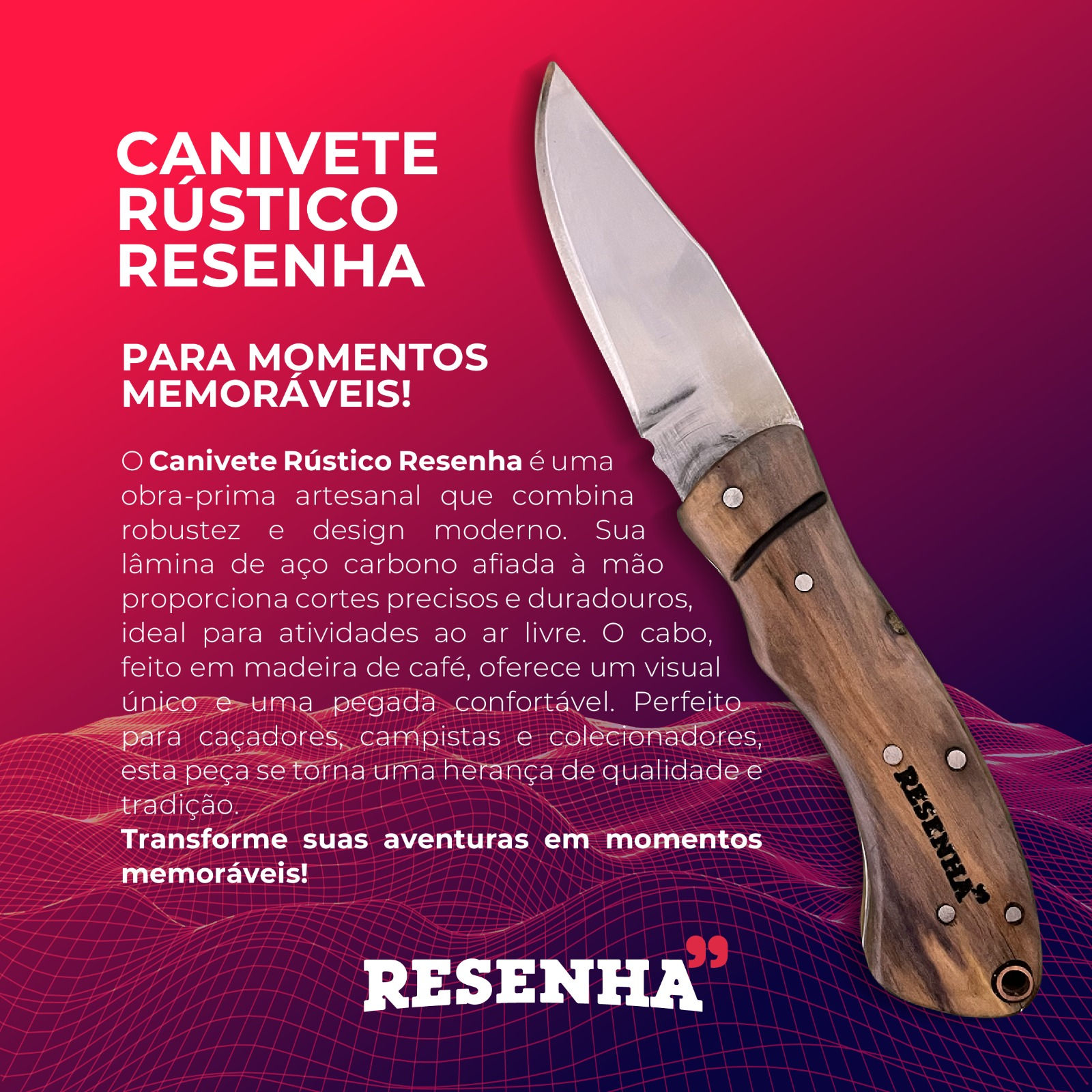 Canivete Rústico Resenha