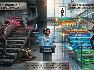 A Engenharia Curricular da Permanência: Categorização de Disciplinas e o Professor como Gestor de Retenção