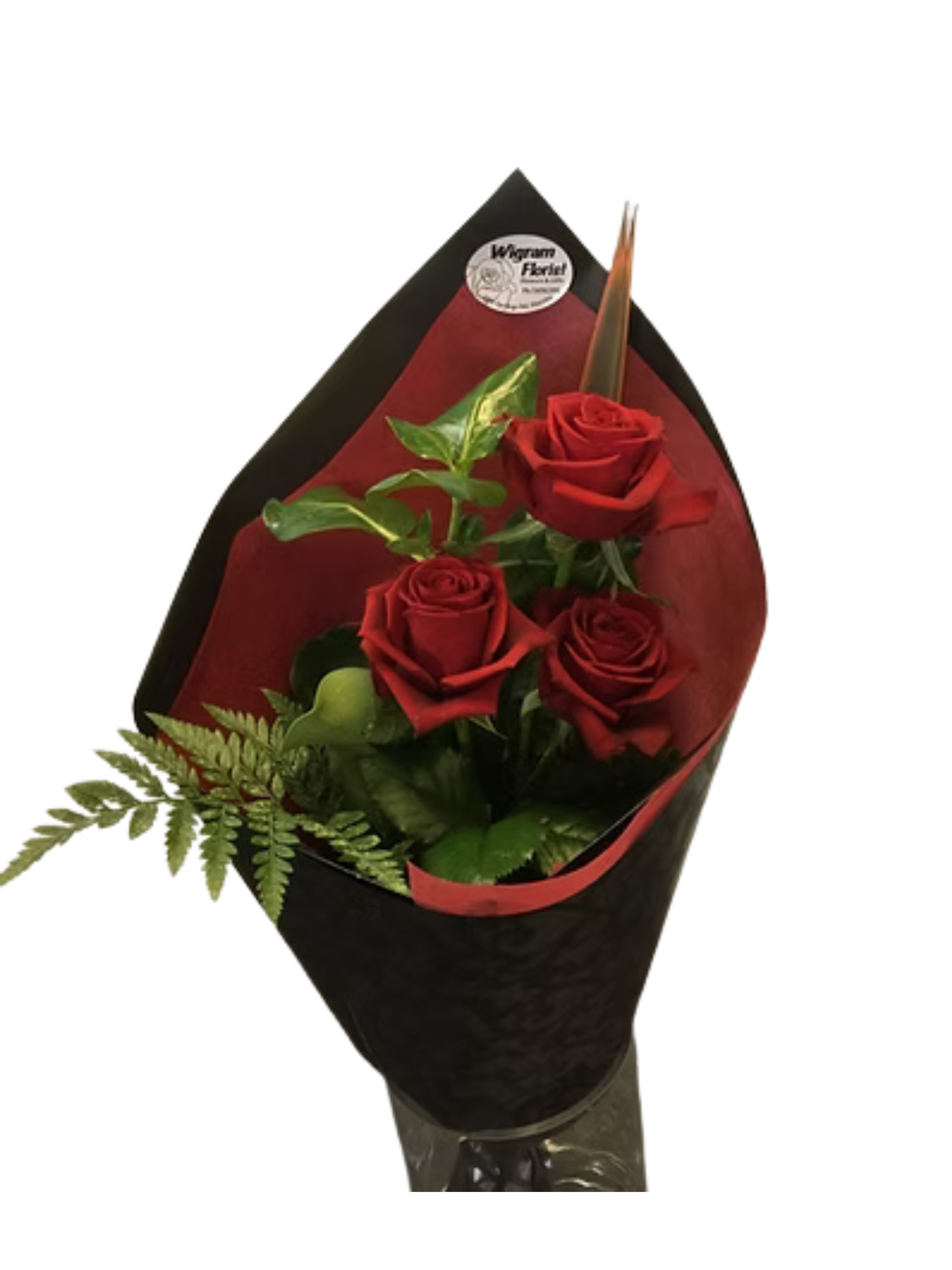 Red roses BQ (3,6,9 stems)