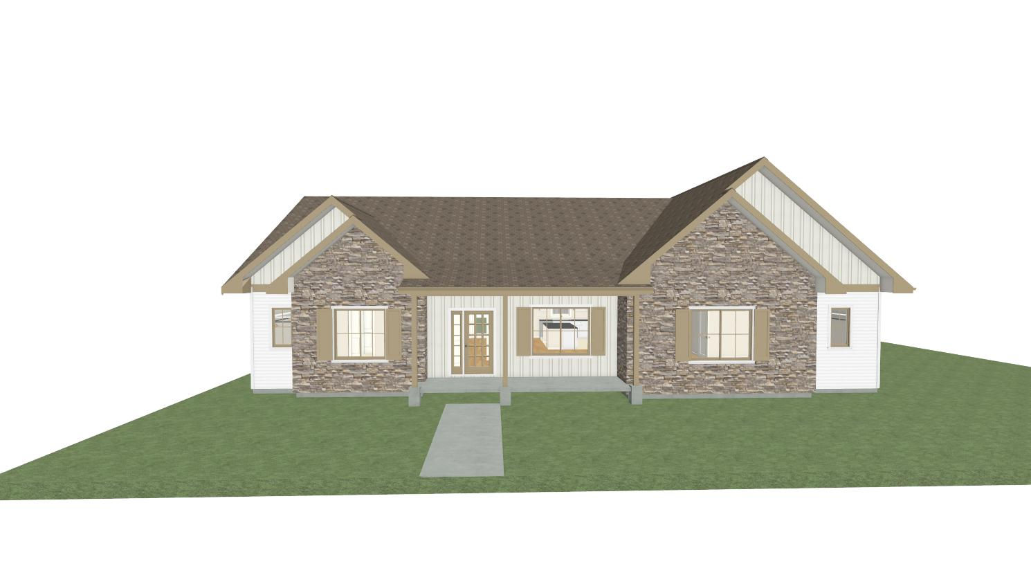 Rock Gables Front Porch